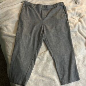 Old Navy Gray Dress Pants Capri